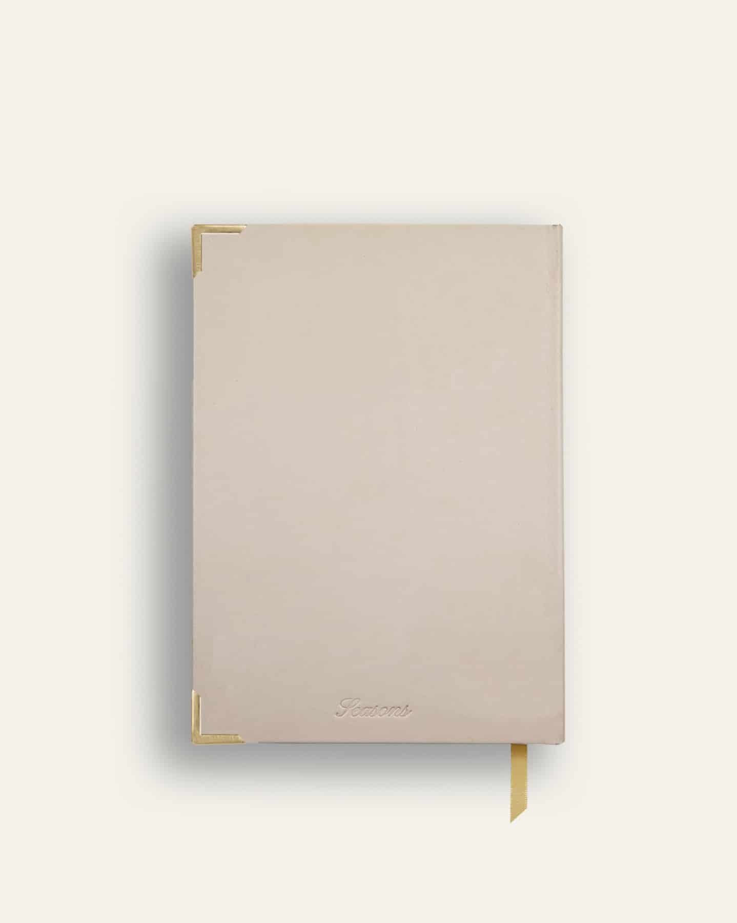 Blush Globe Leather Travel Journal image 5