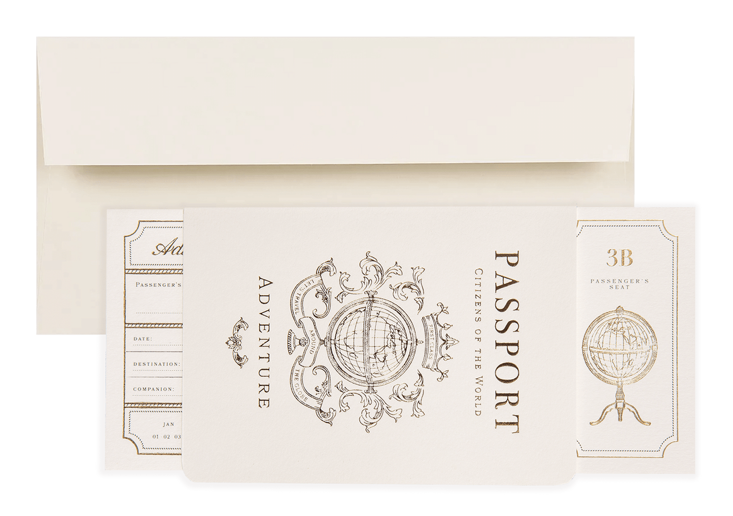 Natural Passport Card & Travel Ticket image 3