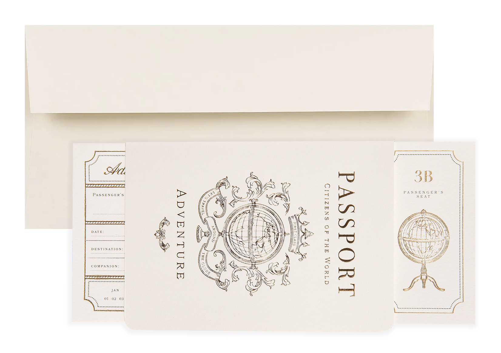 Natural Passport Card & Travel Ticket image 3