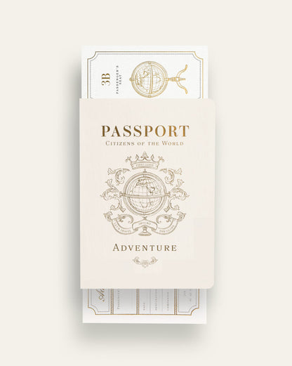 Natural Passport Card & Travel Ticket image 0