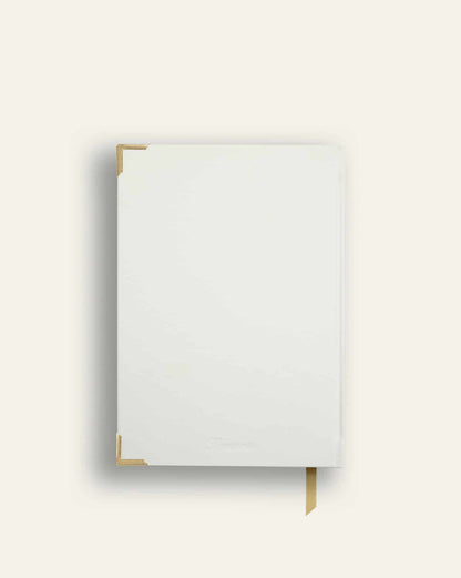 Old English White Globe Leather Travel Journal image 5