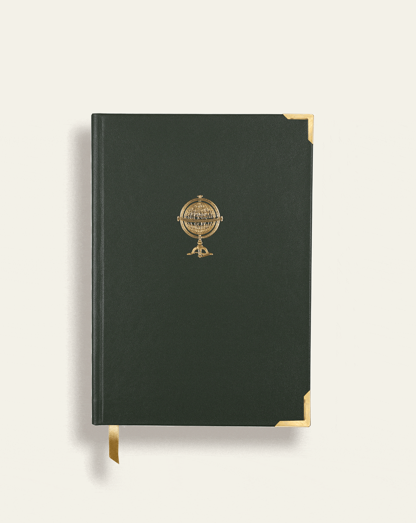 Forest Globe Leather Travel Journal image 0