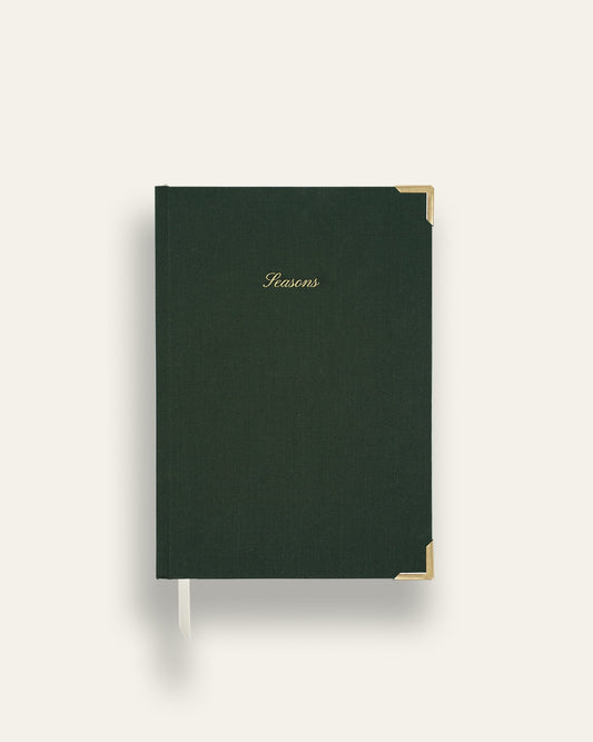 Juniper Green Linen Journal image 1