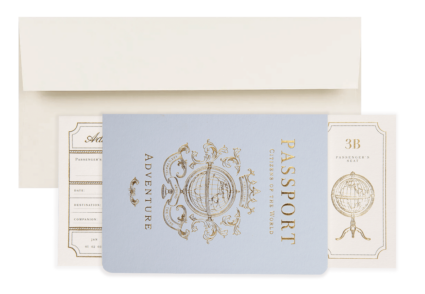 Palladian Blue Passport Card & Travel Ticket image 3