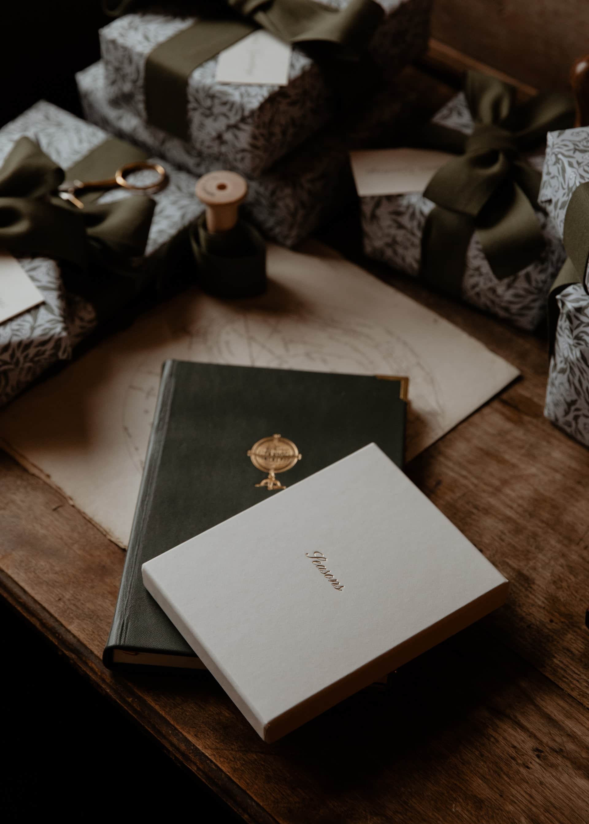 Forest Globe Leather Travel Journal image 3