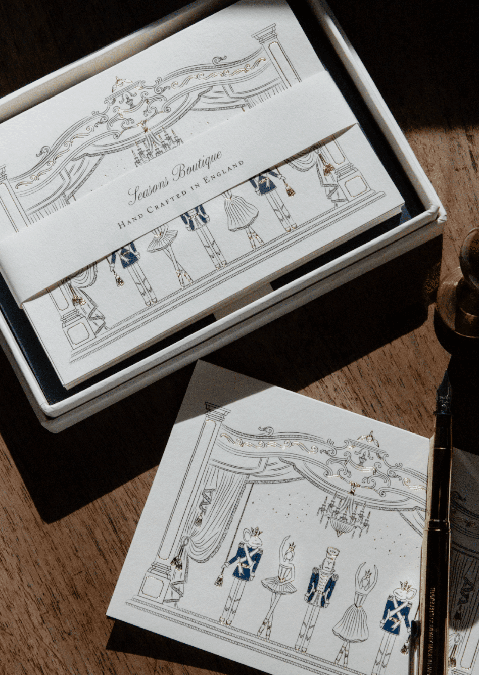 Nutcracker Ballet Boxed Card Set image 3